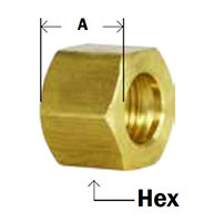 Compression Brass Nut Diagram